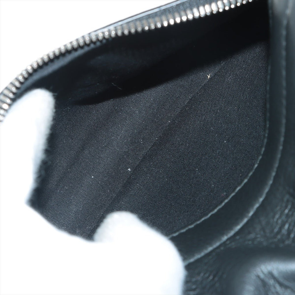 Everyday Backpack Black Leather