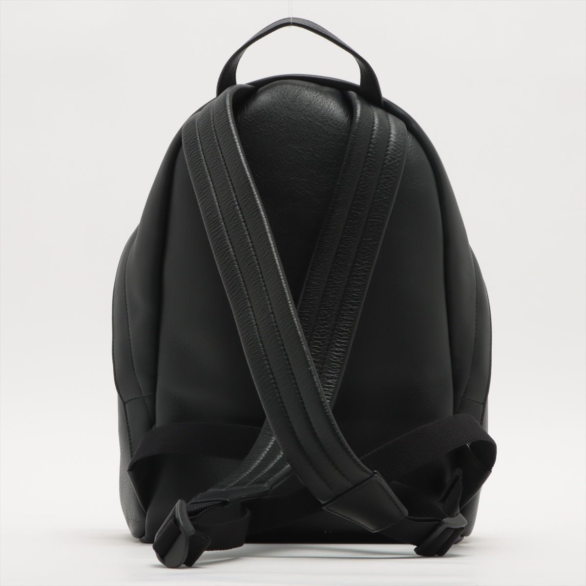 Everyday Backpack Black Leather
