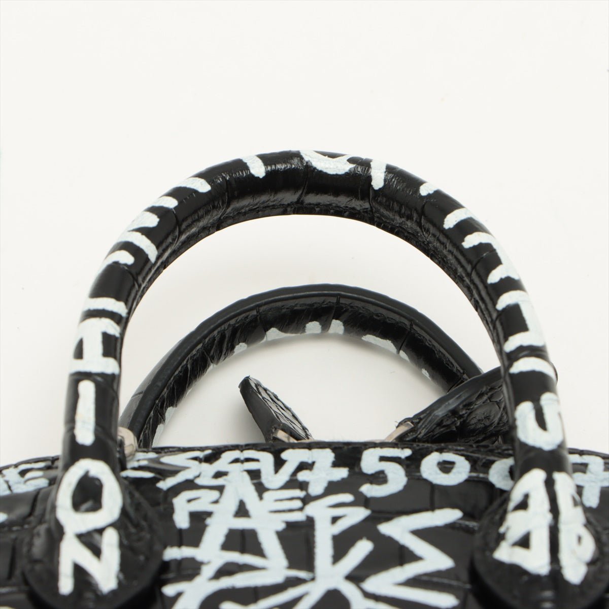 Graffiti Ville XXS in Black Leather 2-way