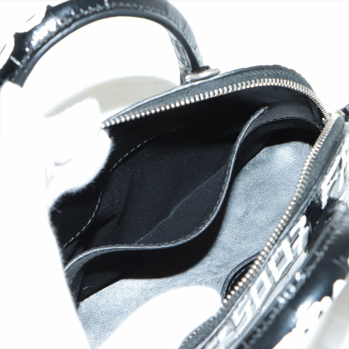 Graffiti Ville XXS in Black Leather 2-way