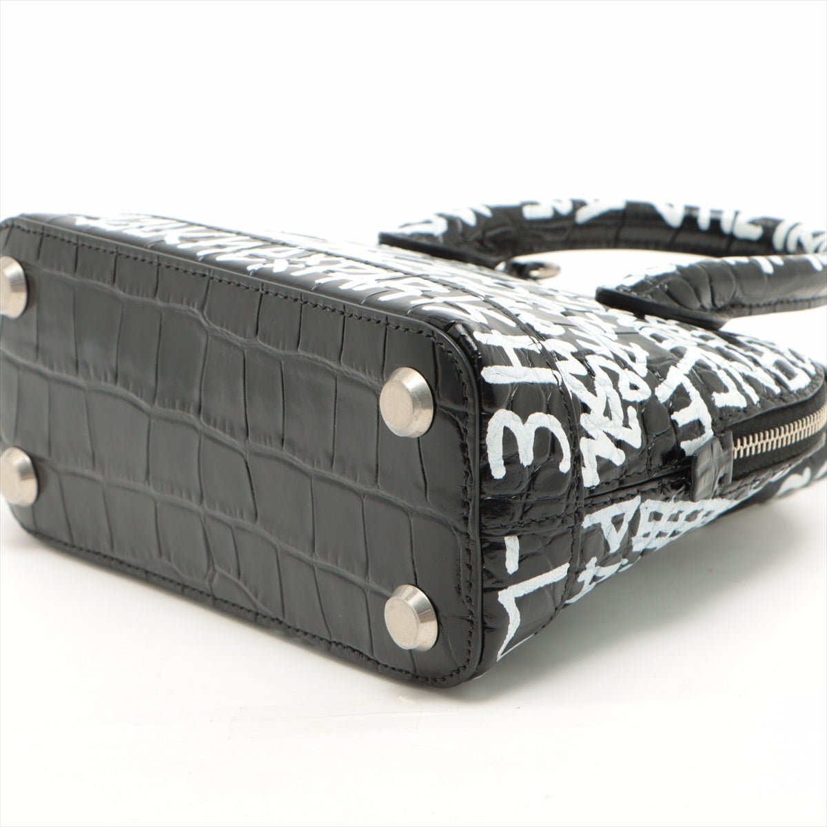 Graffiti Ville XXS in Black Leather 2-way