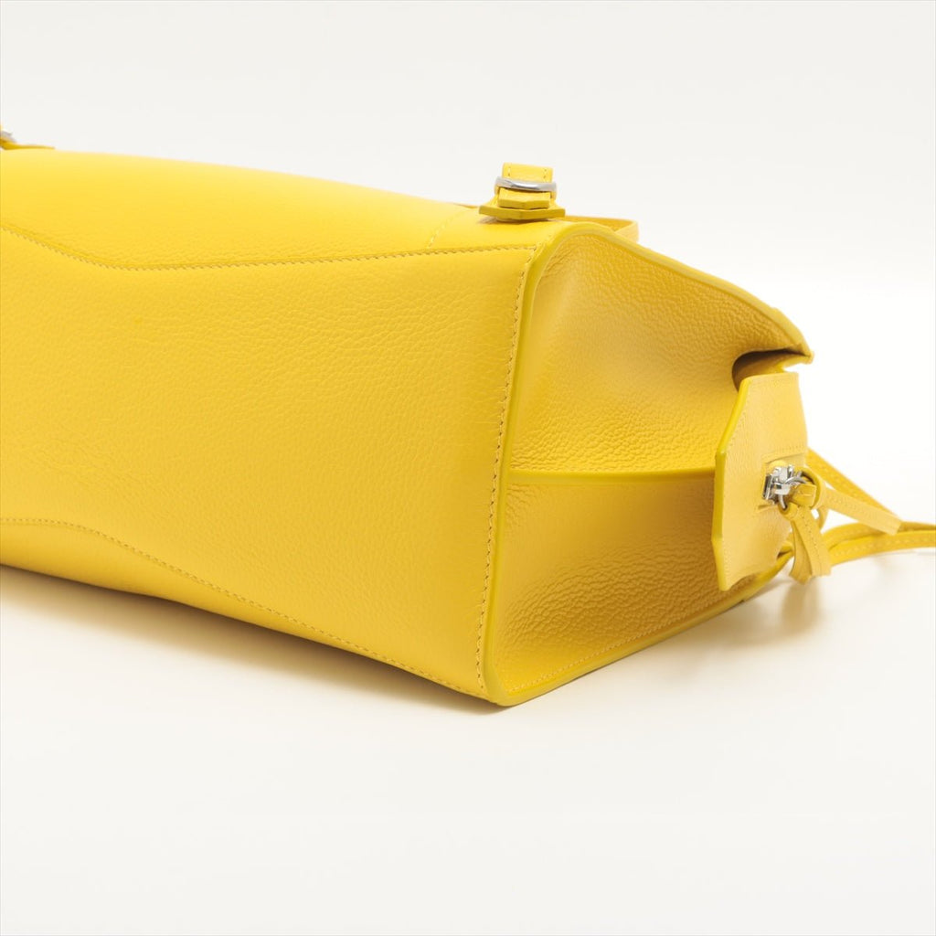 Neo Classic City Medium Leather Yellow Bag