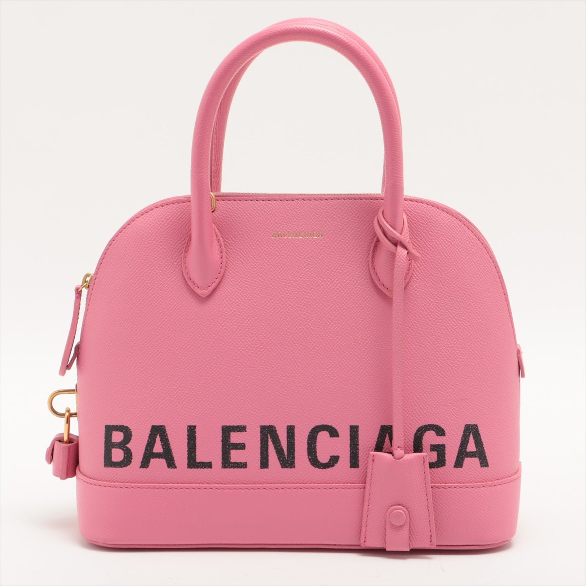 Ville Top Handle S Pink Leather 2-way