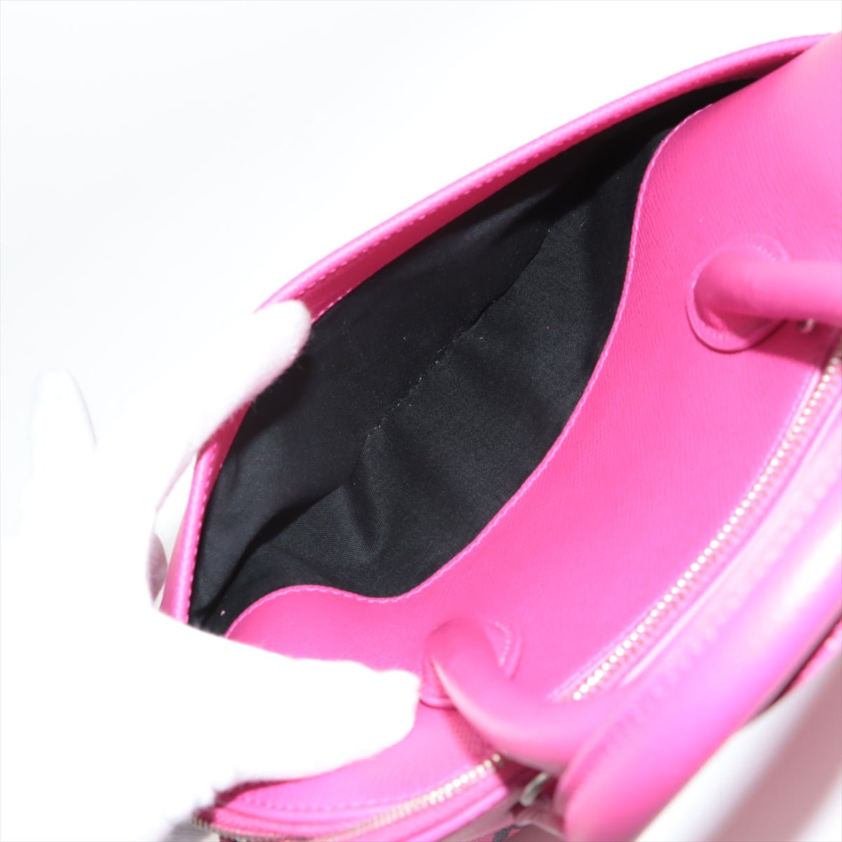 Ville Top Handle S Pink Leather 2-way