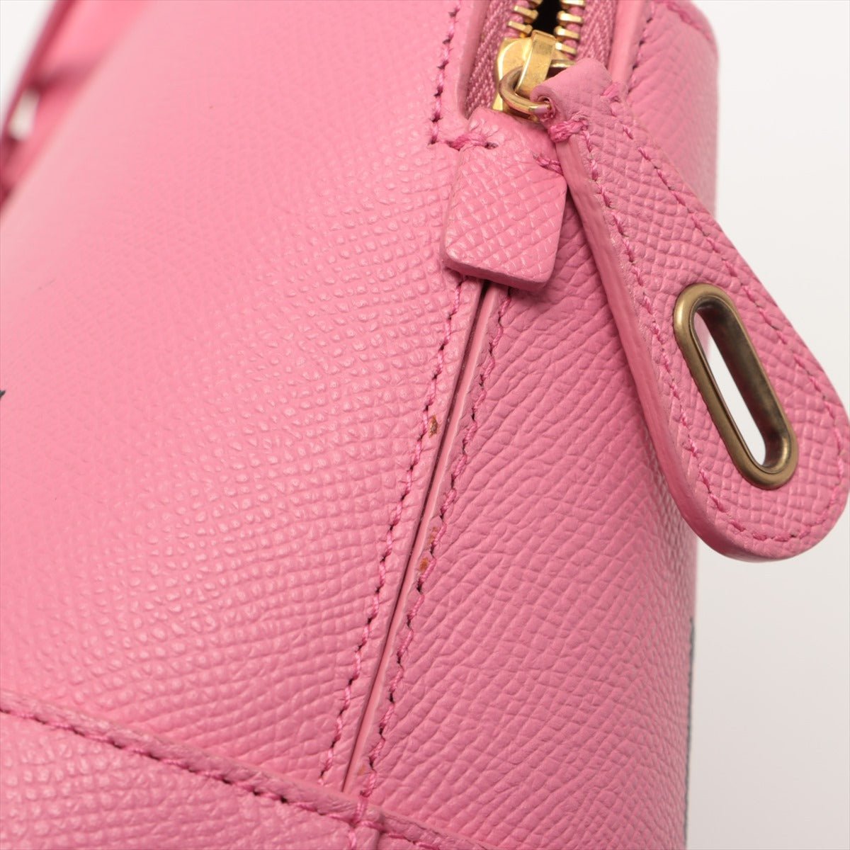 Ville Top Handle S Pink Leather 2-way