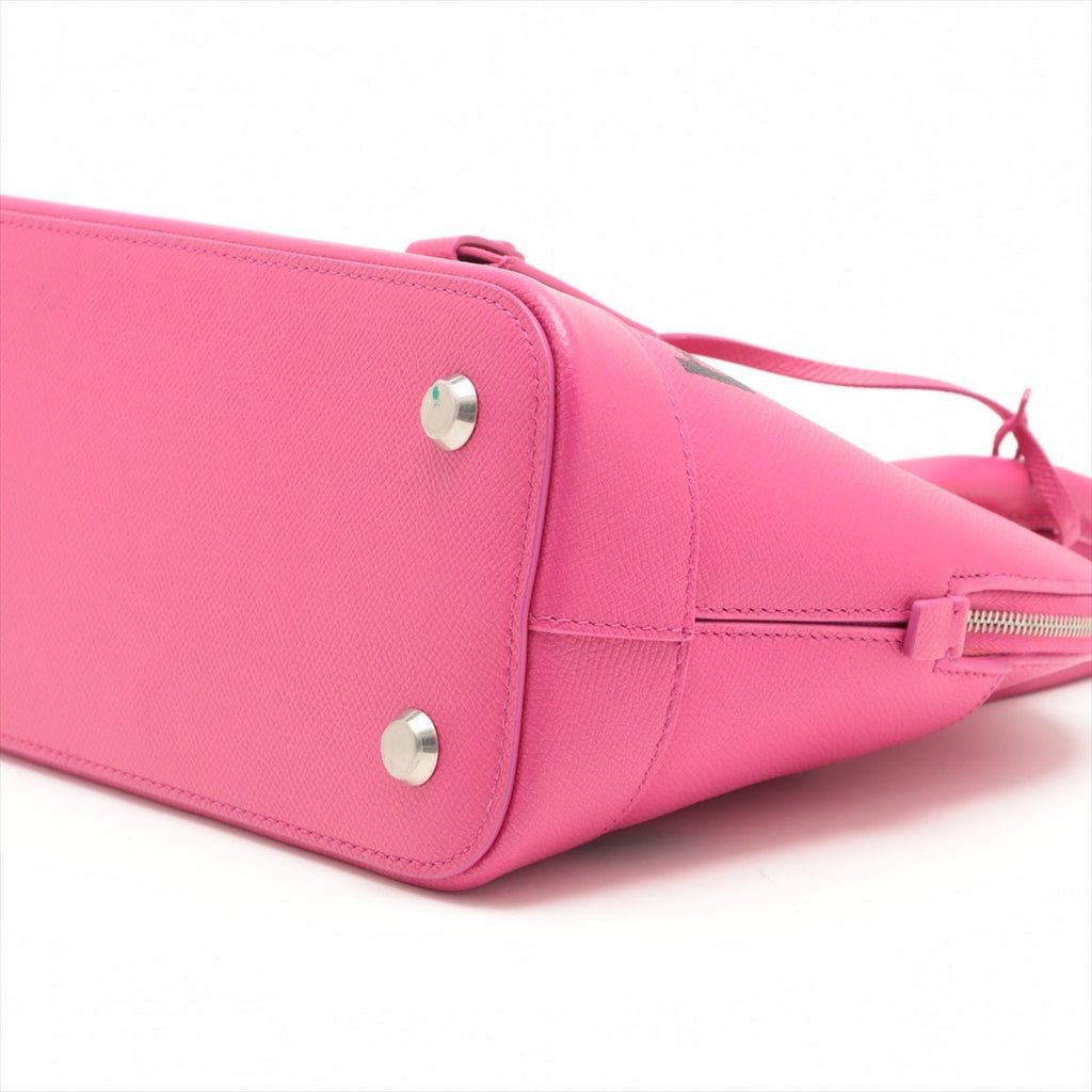 Ville Top Handle S Pink Leather 2-way