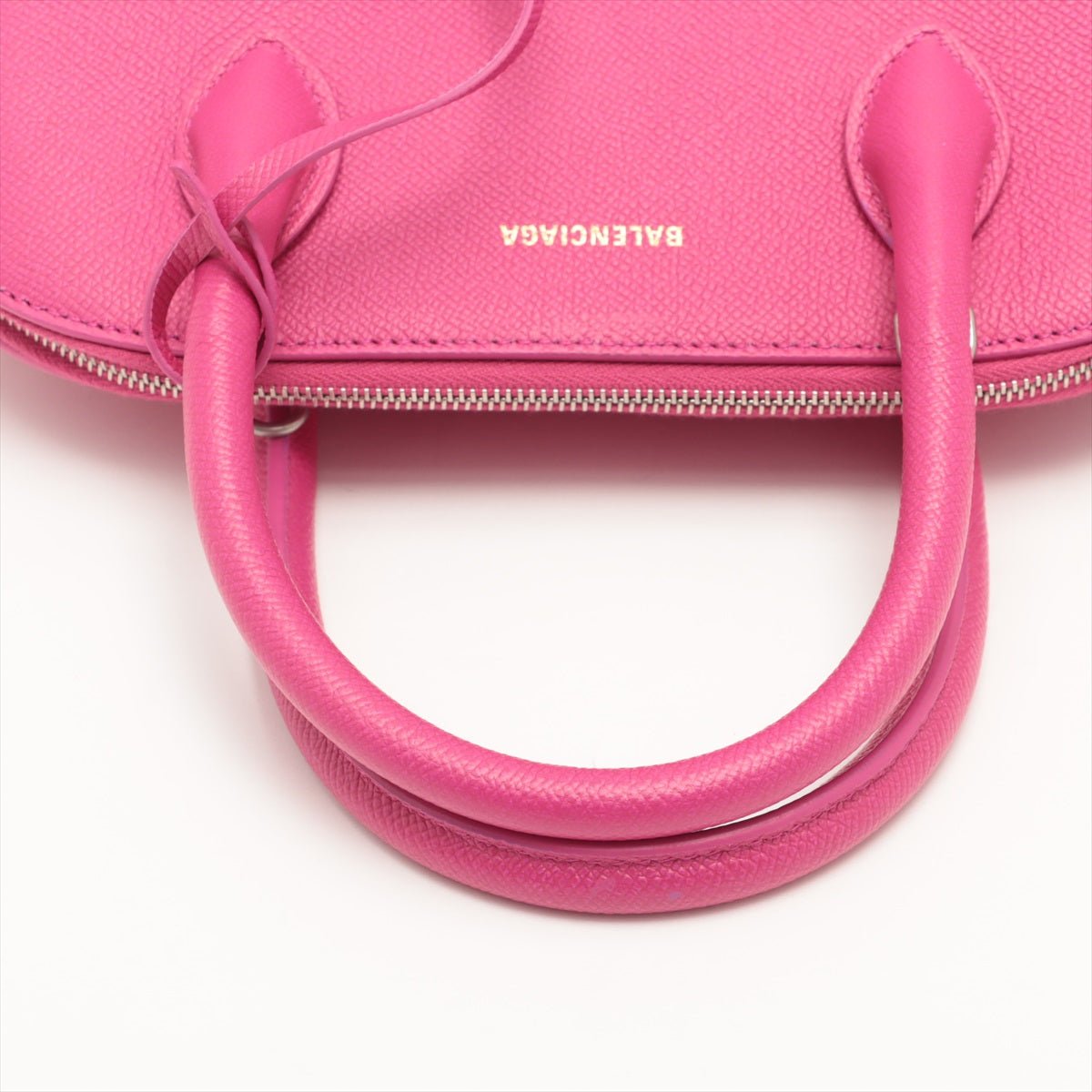 Ville Top Handle S Pink Leather 2-way