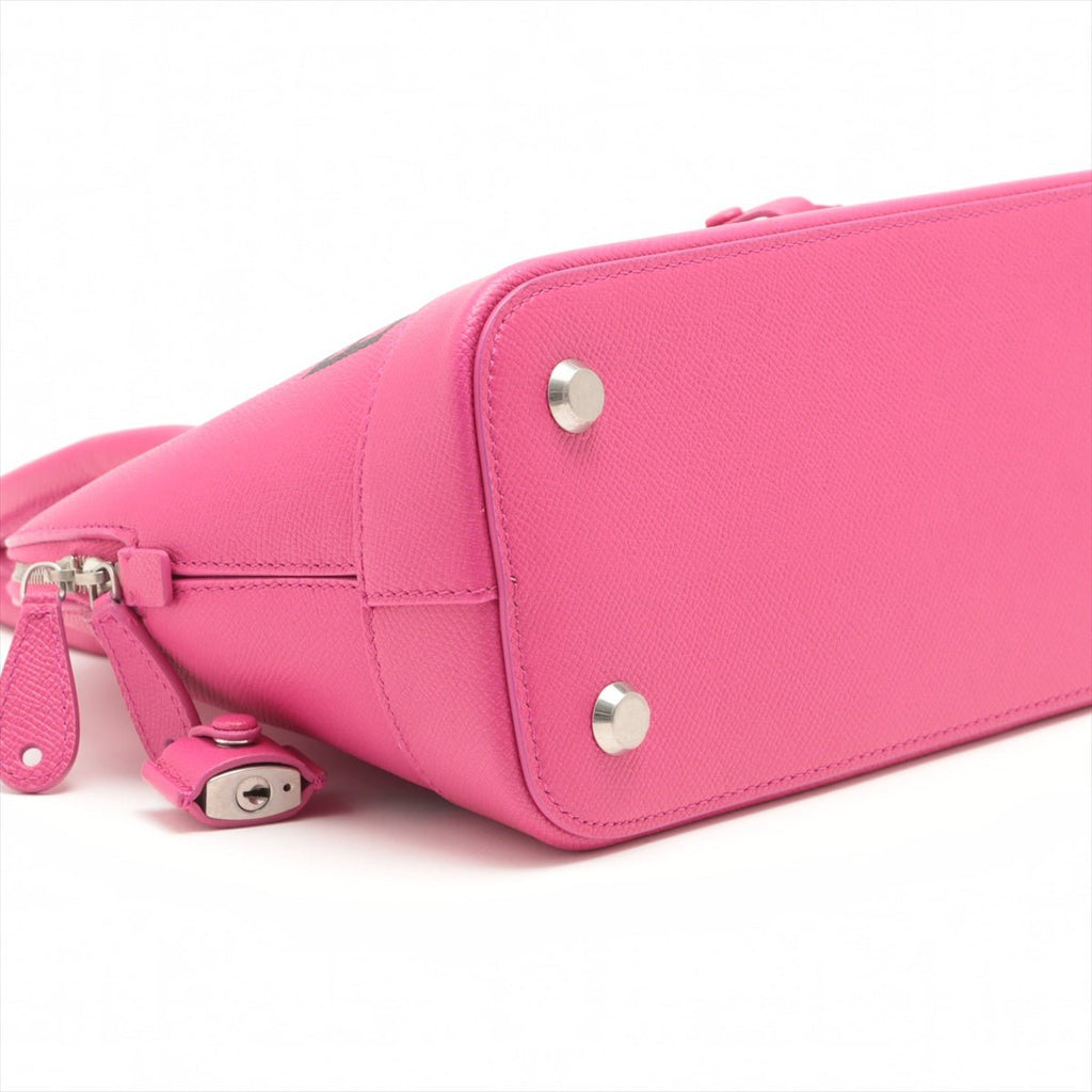 Ville Top Handle S Pink Leather 2-way
