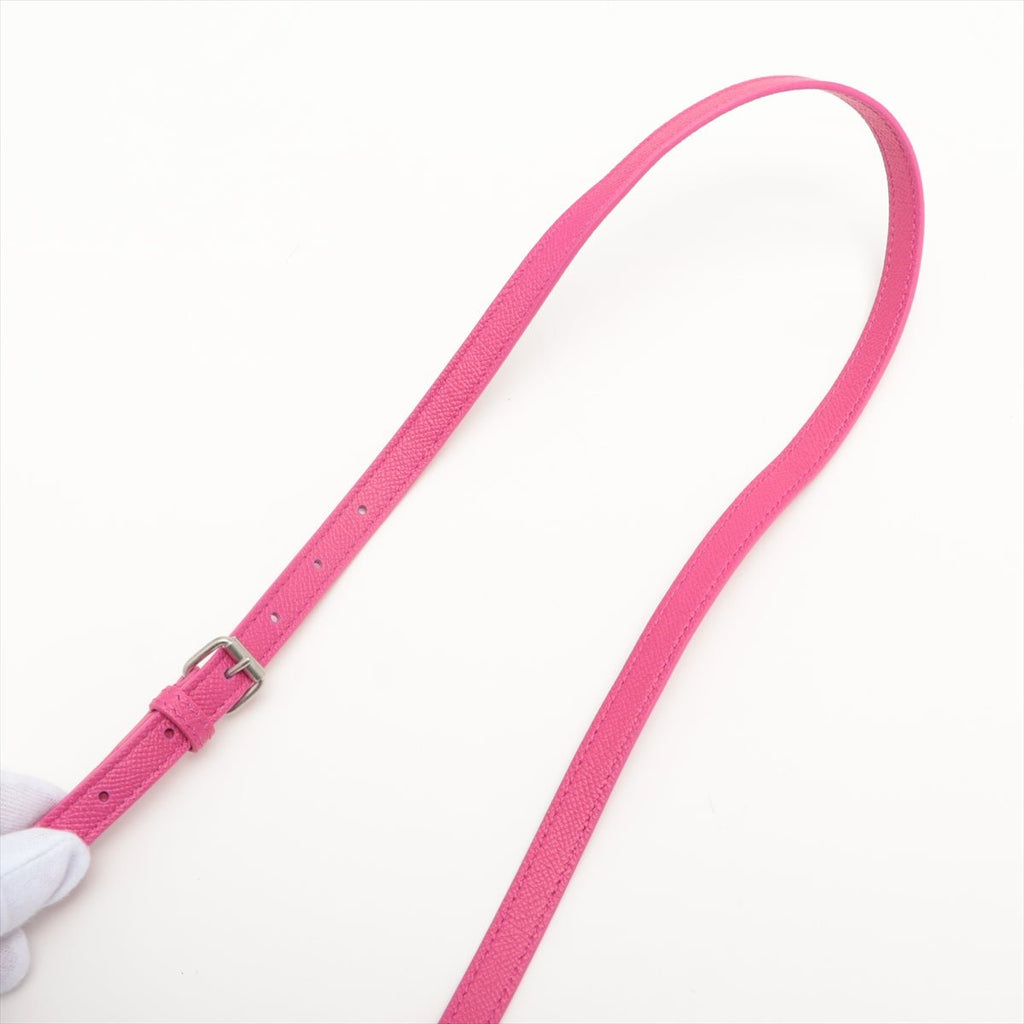 Ville Top Handle S Pink Leather 2-way