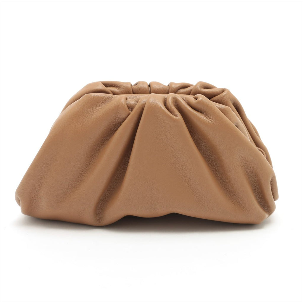 Extra Mini Pouch Leather Brown Bag