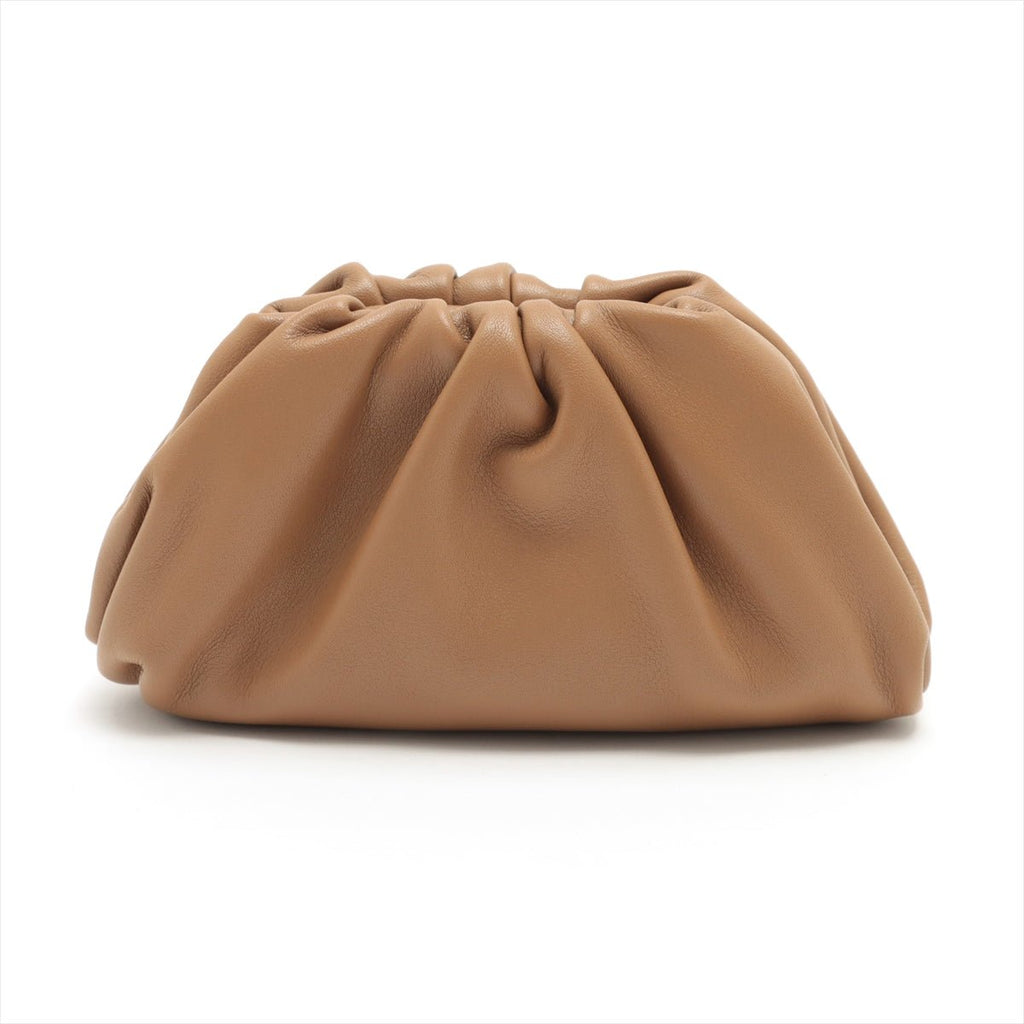 Extra Mini Pouch Leather Brown Bag