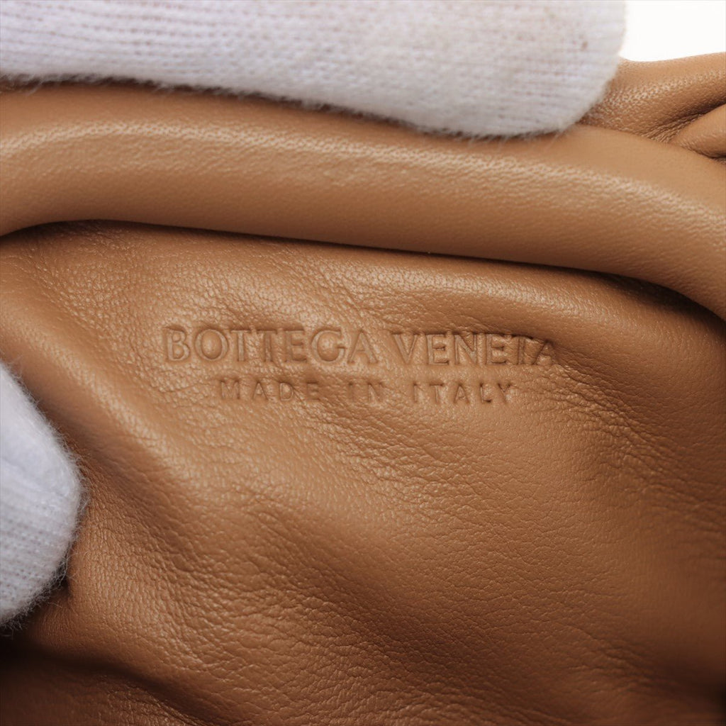 Extra Mini Pouch Leather Brown Bag