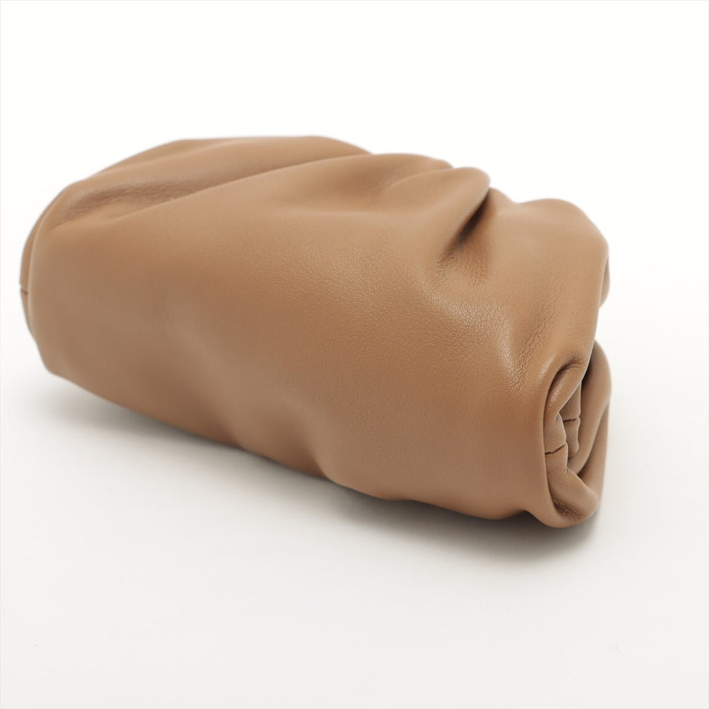 Extra Mini Pouch Leather Brown Bag