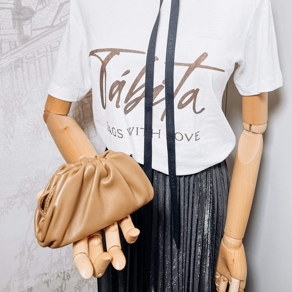 Extra Mini Pouch Leather Brown Bag