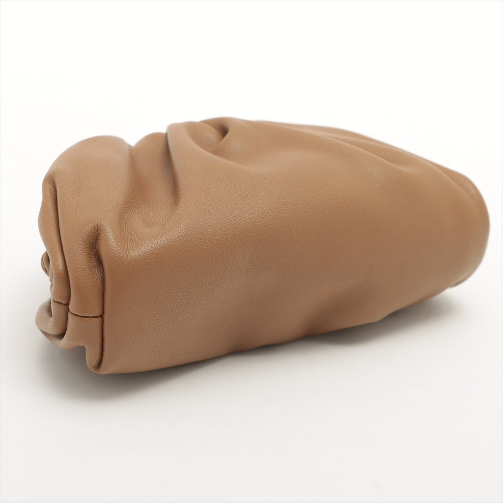 Extra Mini Pouch Leather Brown Bag
