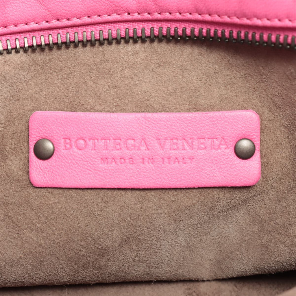 Intrecciato Leather Pink