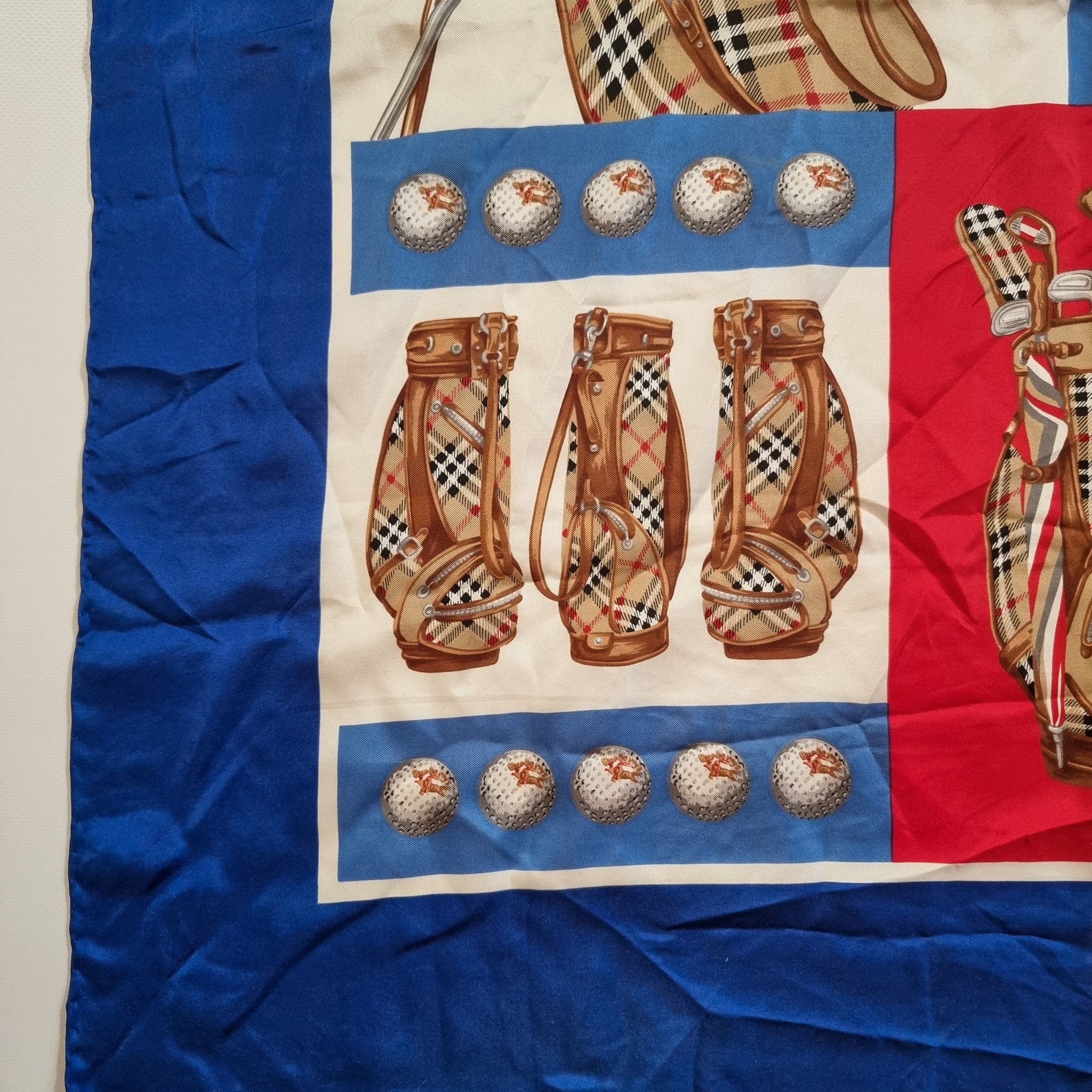 Vintage Pure Silk Foulard