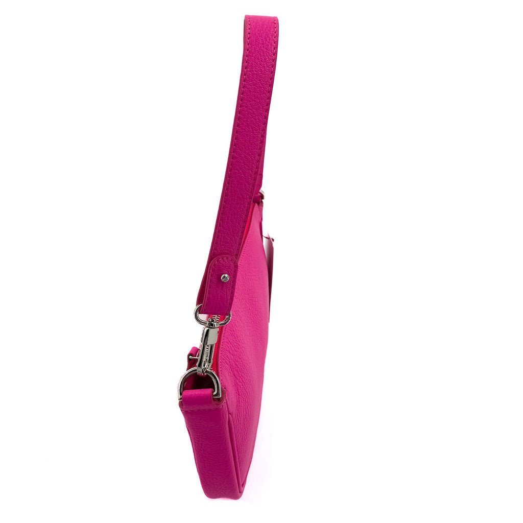 Rachel Leather Pink Bag