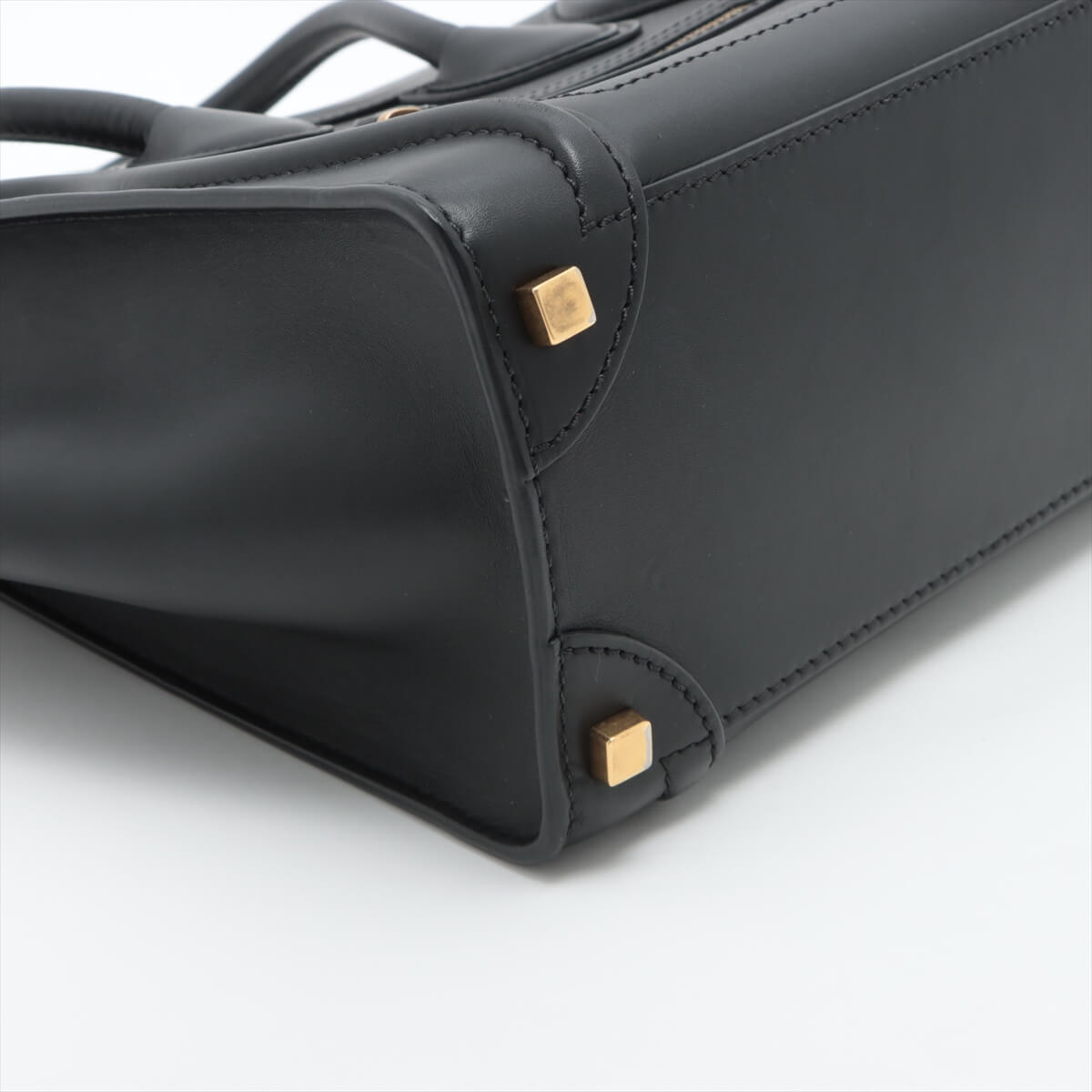 CÃƒÆ’Ã‚Â©line Luggage Micro Shopper Leather Black