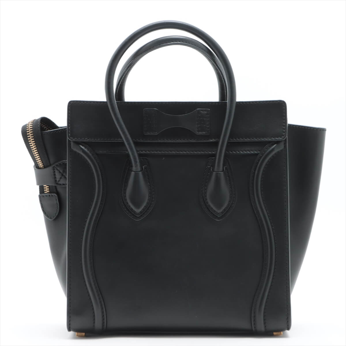 CÃƒÆ’Ã‚Â©line Luggage Micro Shopper Leather Black