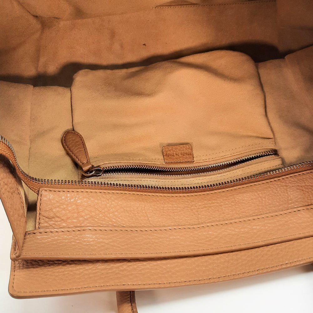Celine Luggage Light Brown Leather