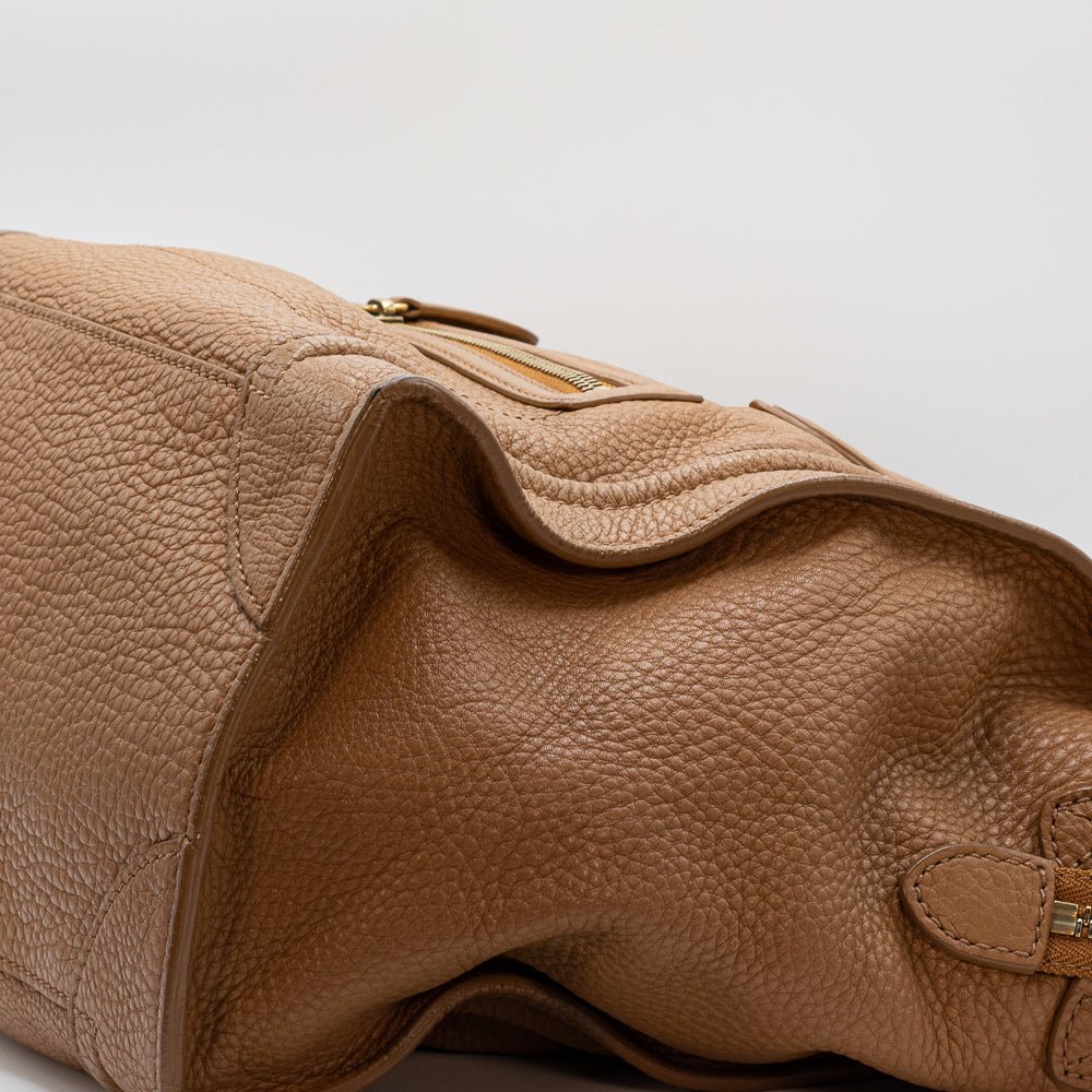 Celine Luggage Light Brown Leather