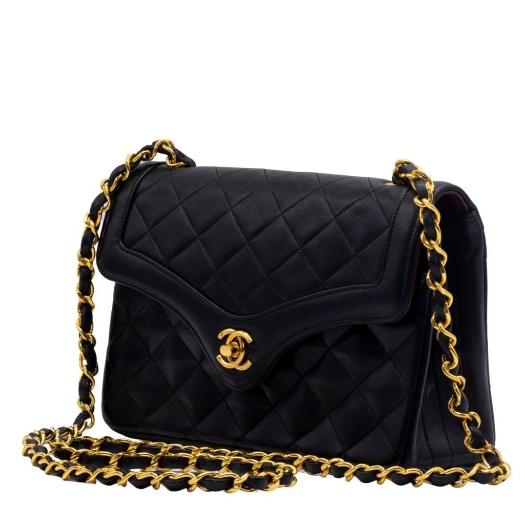 Classic Flap Bag in Black MatelassÃƒÆ’Ã‚Â© Leather