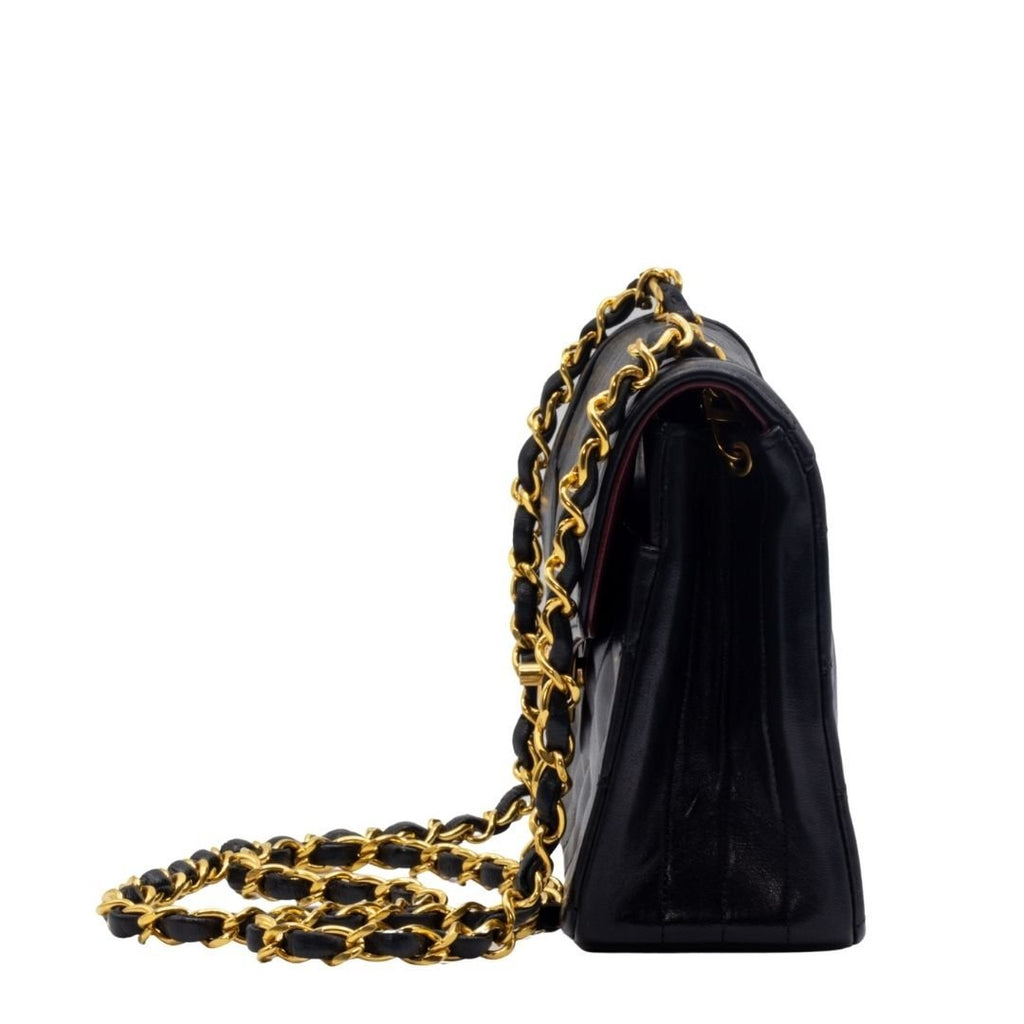 Classic Flap Bag in Black MatelassÃƒÆ’Ã‚Â© Leather