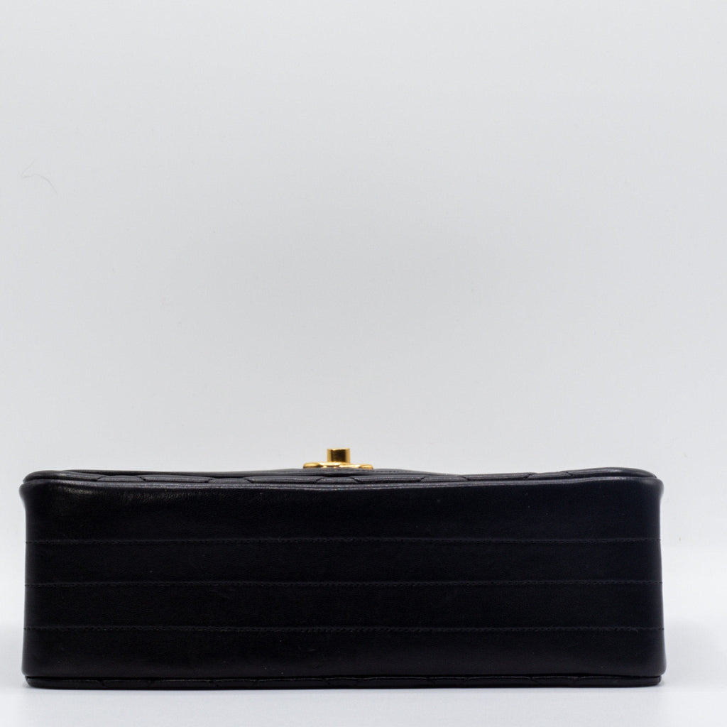 Classic Flap Bag in Black MatelassÃƒÆ’Ã‚Â© Leather