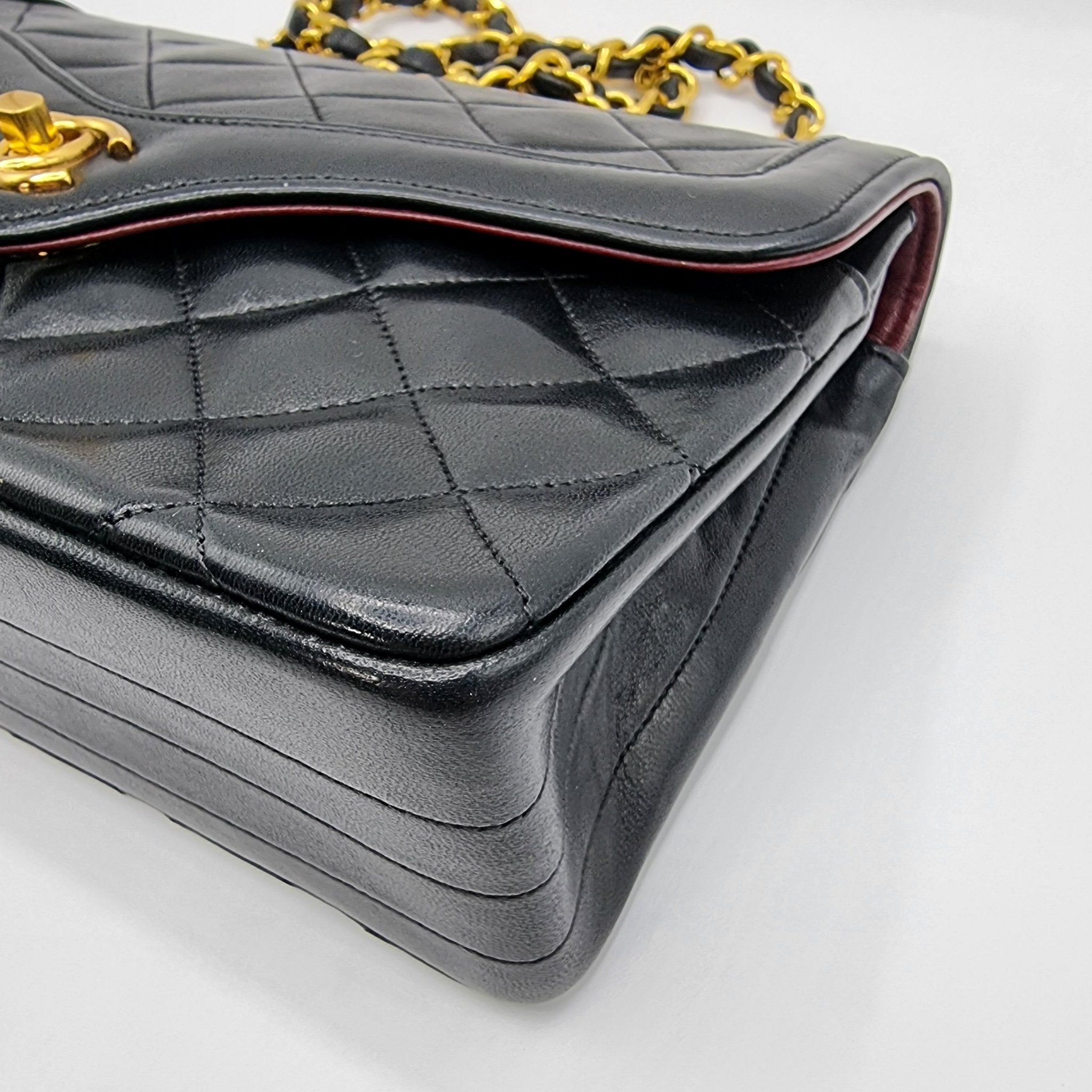 Classic Flap Bag in Black MatelassÃƒÆ’Ã‚Â© Leather