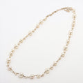 Coco Long Necklace Faux Oversized White Pearls