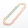 Coco Necklace Faux Pearls Multicolour