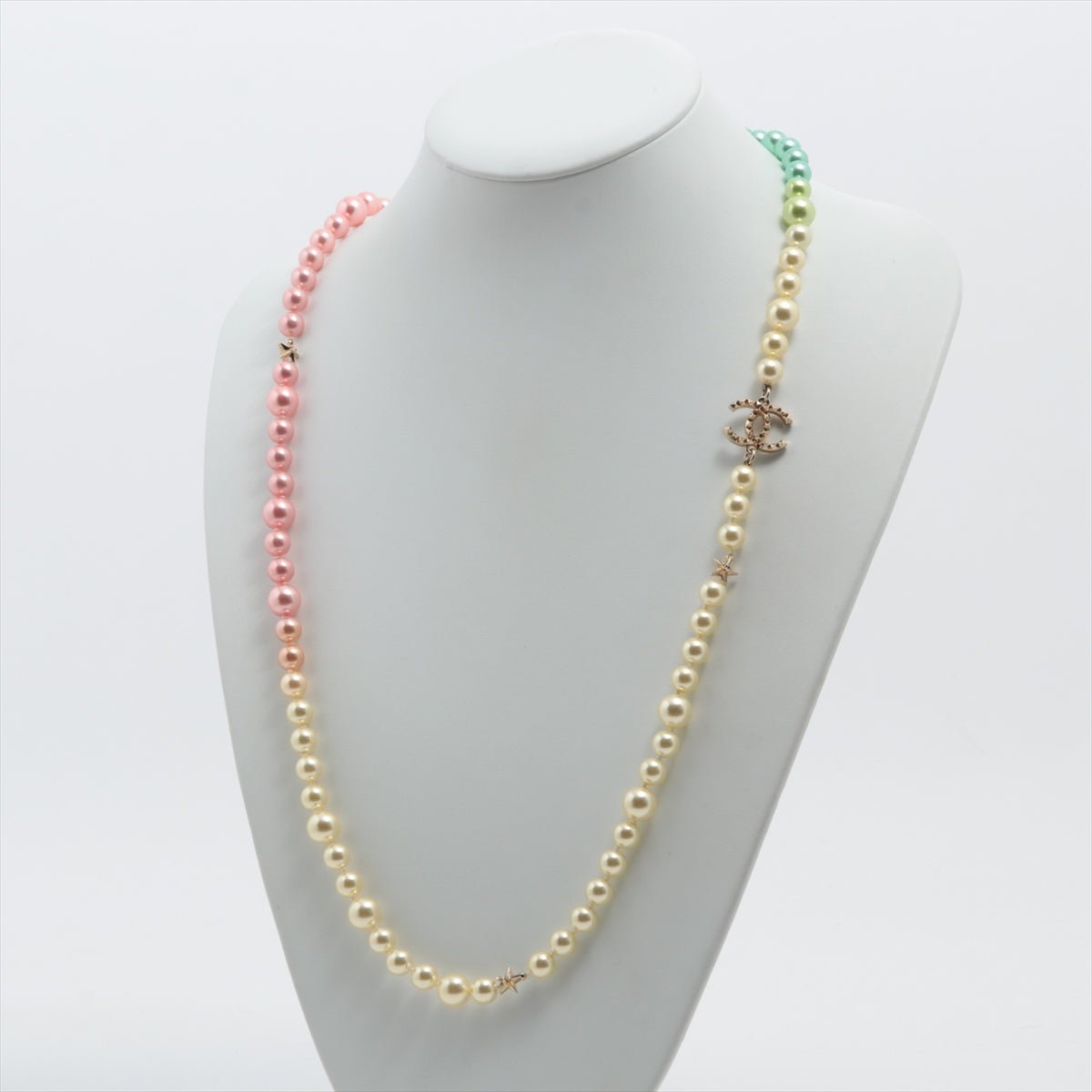 Coco Necklace Faux Pearls Multicolour