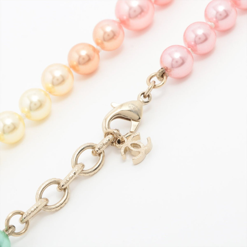 Coco Necklace Faux Pearls Multicolour