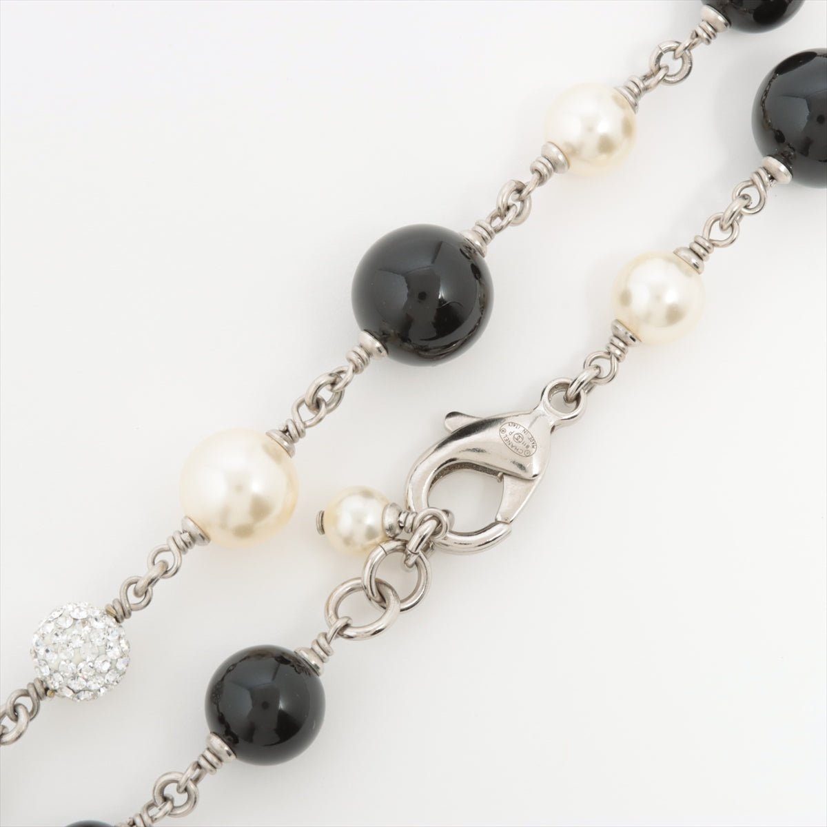 Coco Necklace Rhinestone Faux-Perles
