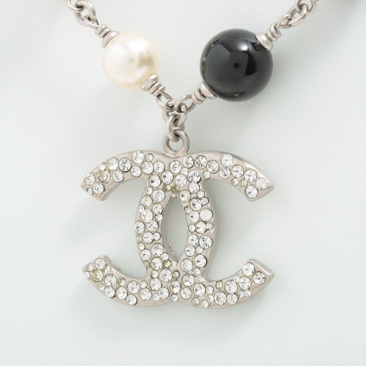 Coco Necklace Rhinestone Faux-Perles