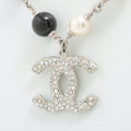 Coco Necklace Rhinestone Faux-Perles