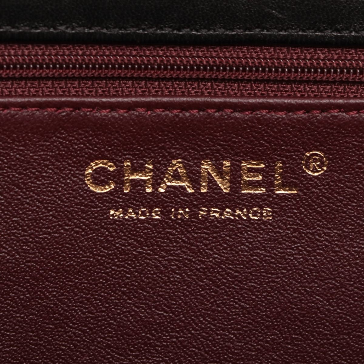 Full Flap Matelasse Lambskin leather Gold Metal