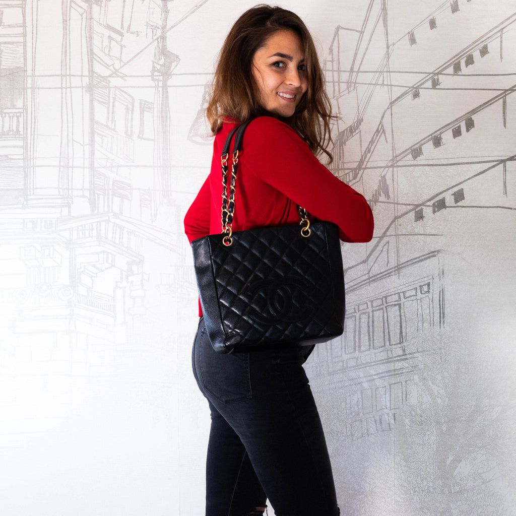 Mini Shopper Caviar Black