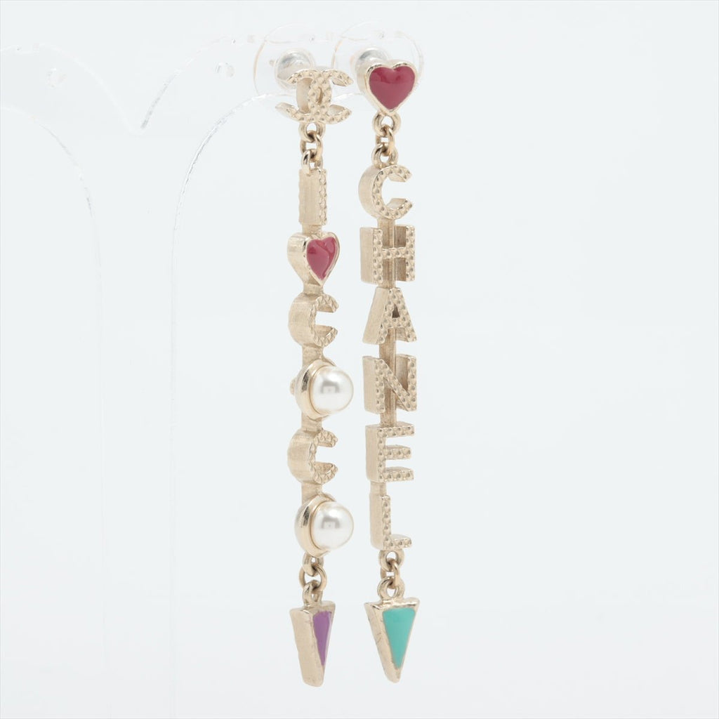 Multicolour Metal & Faux Pearls