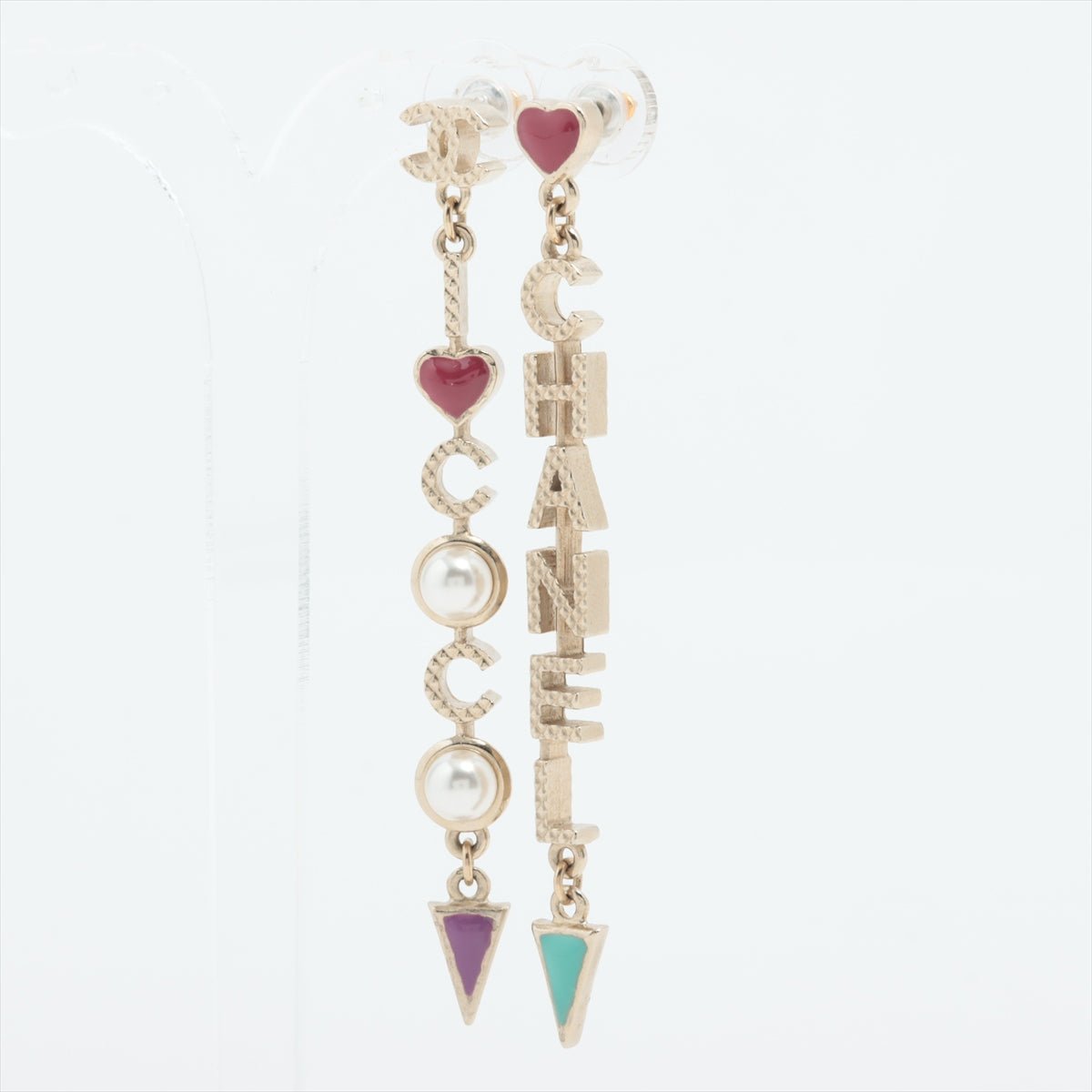 Multicolour Metal & Faux Pearls