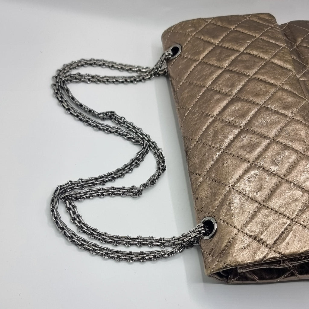 Reissue Double Flap Lambskin Leather