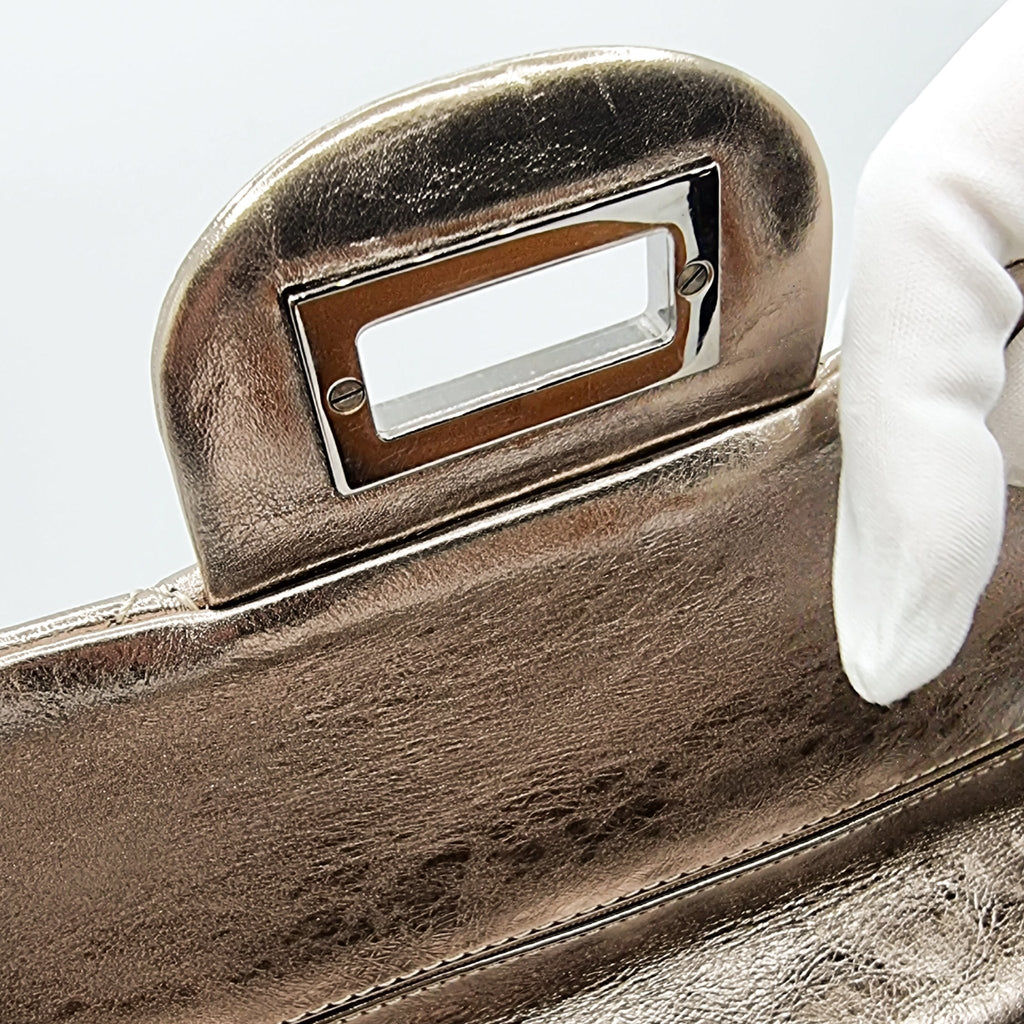 Reissue Double Flap Lambskin Leather