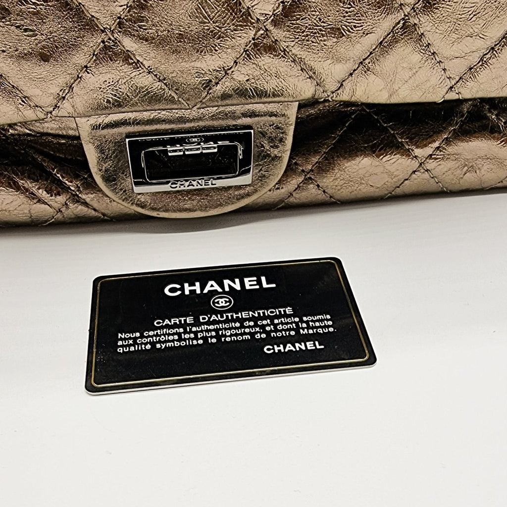 Reissue Double Flap Lambskin Leather