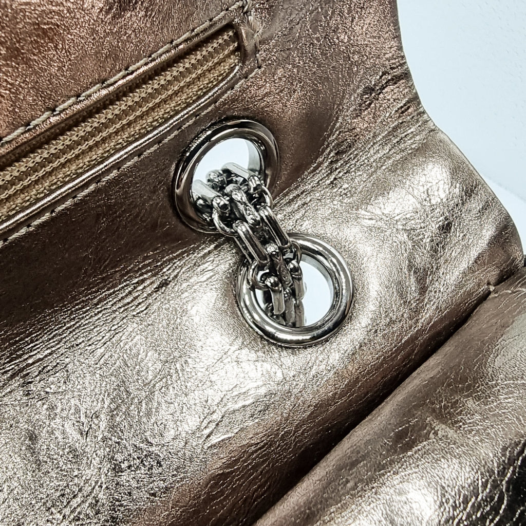 Reissue Double Flap Lambskin Leather
