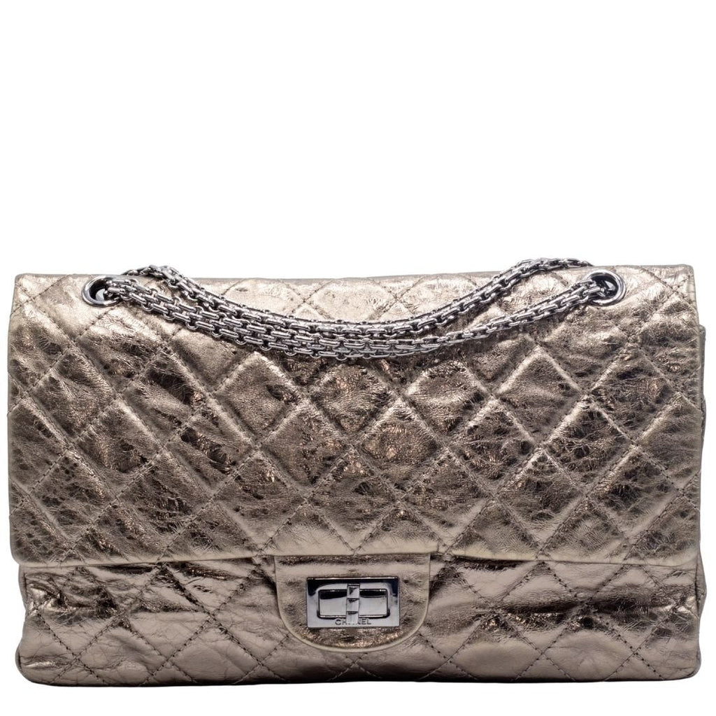 Reissue Double Flap Lambskin Leather