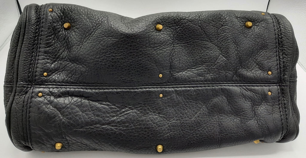 Chloe Paddington Medium Black Leather