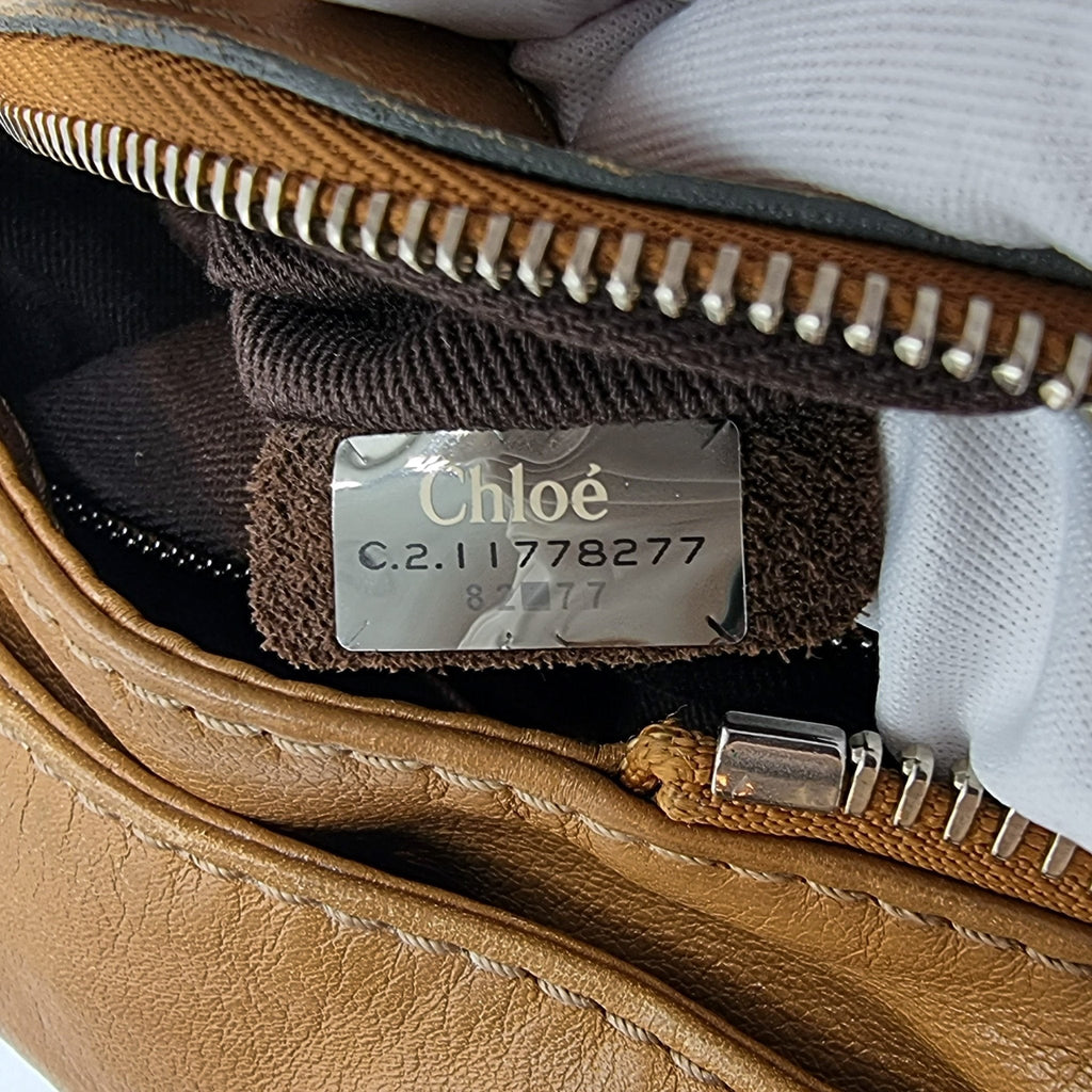 Paddington Mini Beige Leather