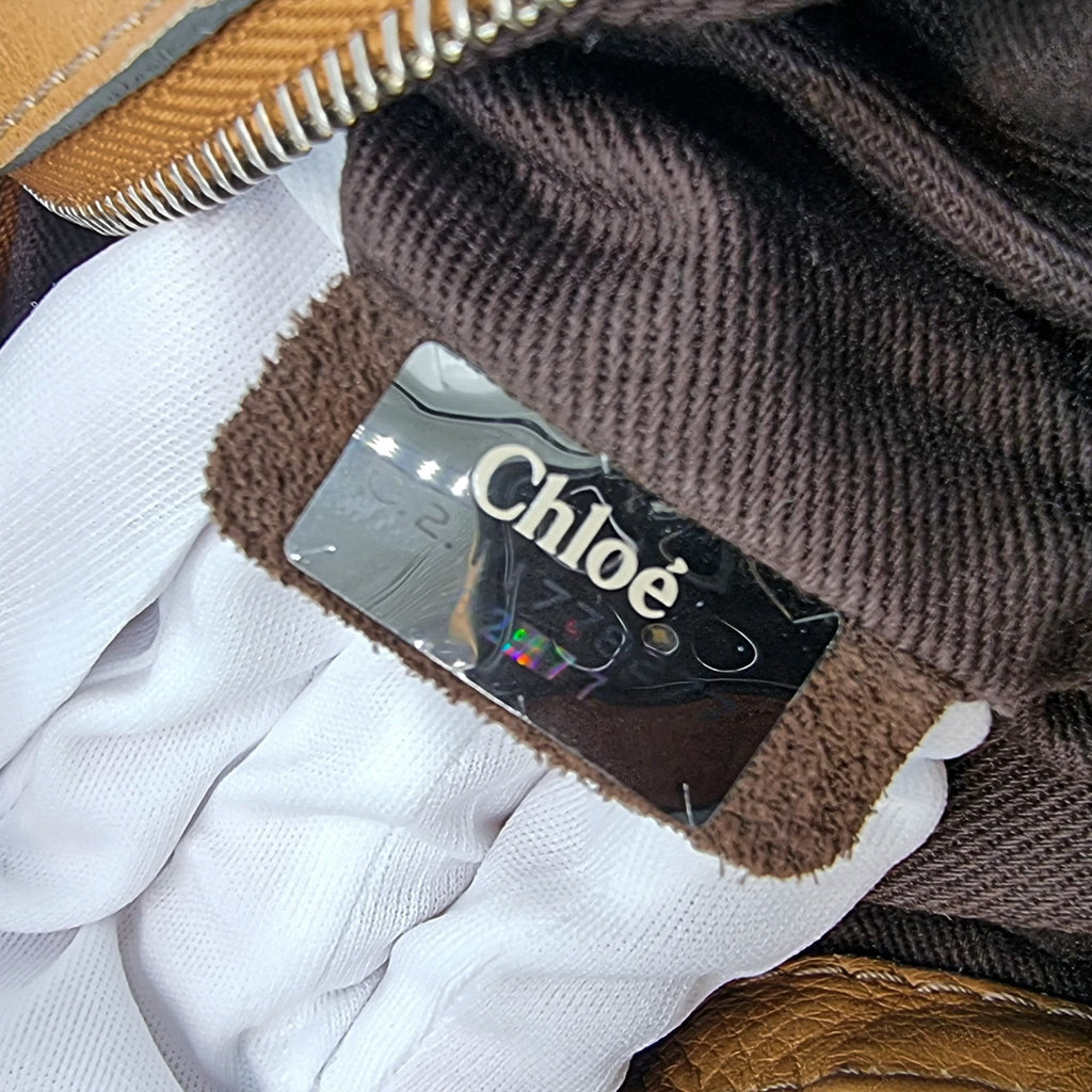 Paddington Mini Beige Leather