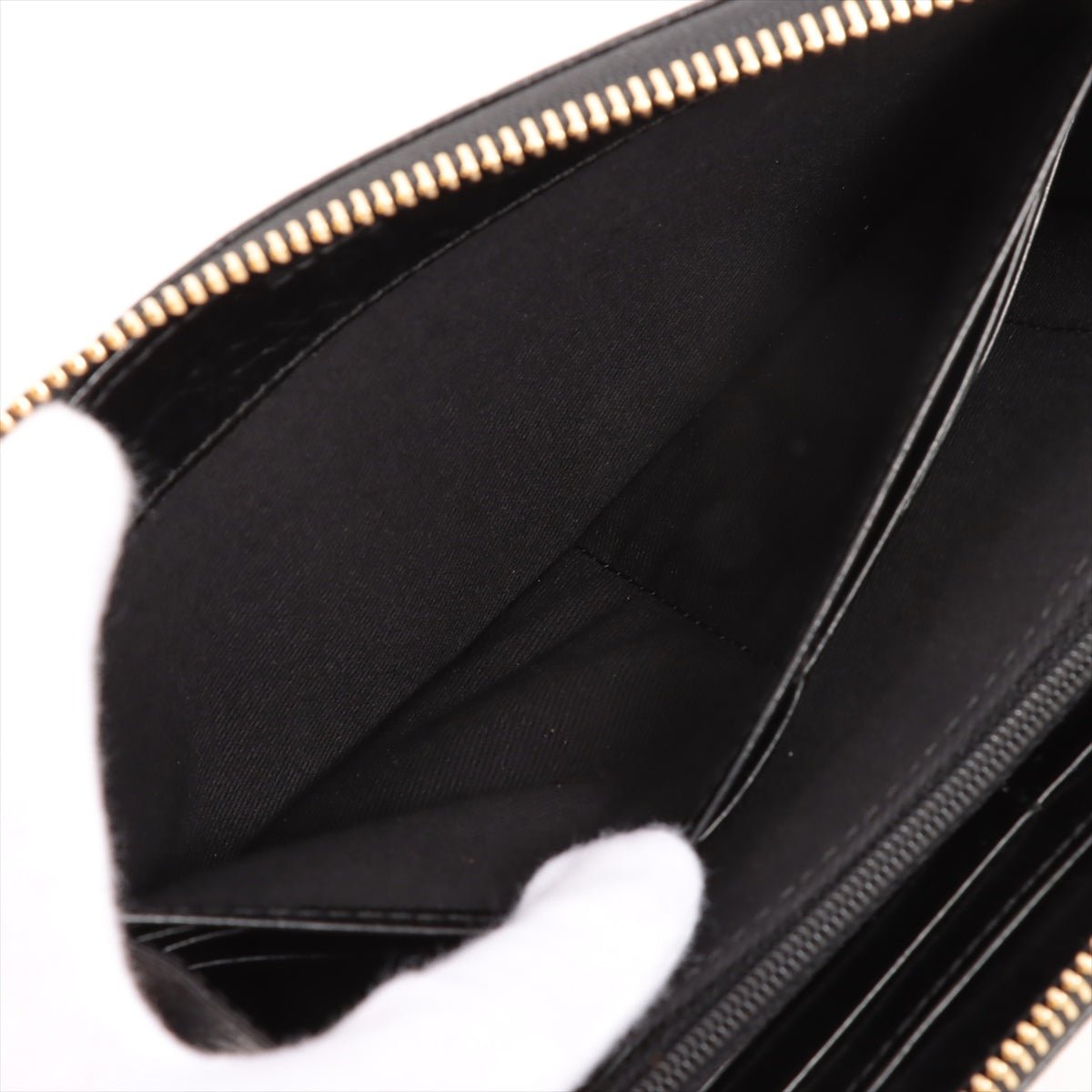 See by Chloe Round-Zip Black Leather Wallet